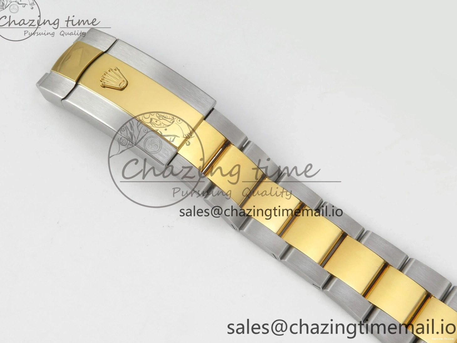 0101 TravelReady DateJust 36 SS YG ARF 1:1 Best Edition 904L Steel White Dial YG Roman on Oyster Bracelet SH 99